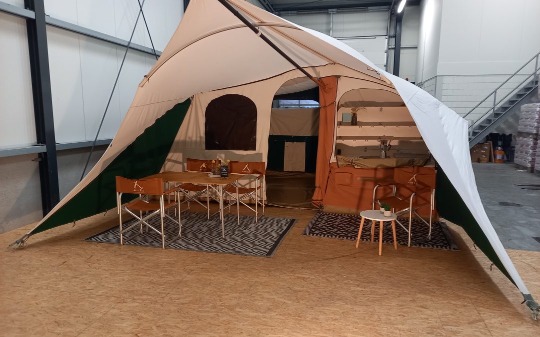 VERKOCHT: Holtkamper Kyte XL, 2010, nette trailertent